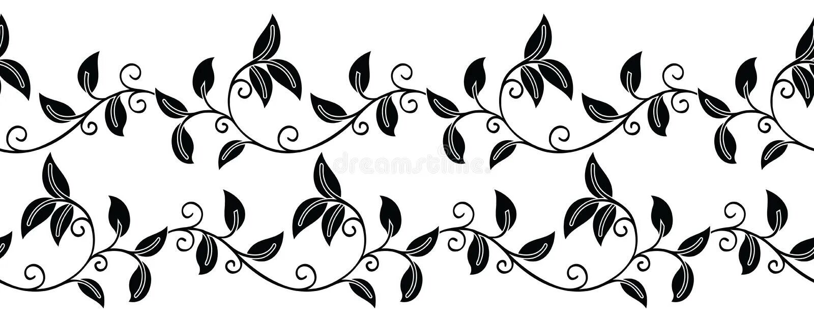 Simple vine. Black and white vine. vine leaves frame.