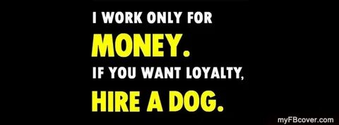 I don t want some money