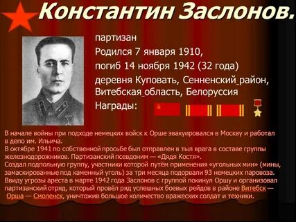 Герои беларуси в великой отечественной