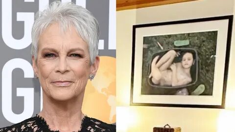 Jamie Lee Curtis Posts A Picture Of A Naked Child Stuffed Inside A Plastic ...