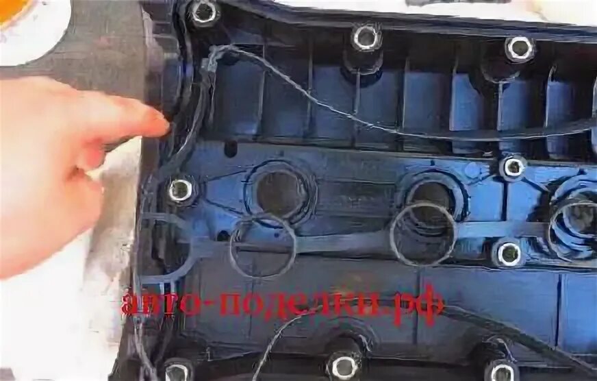 6. 6. 6. Замена прокладки клапанной крышки шевроле лачетти. Схема протяжки клапан ной крышки дэу нексия 16 клап.