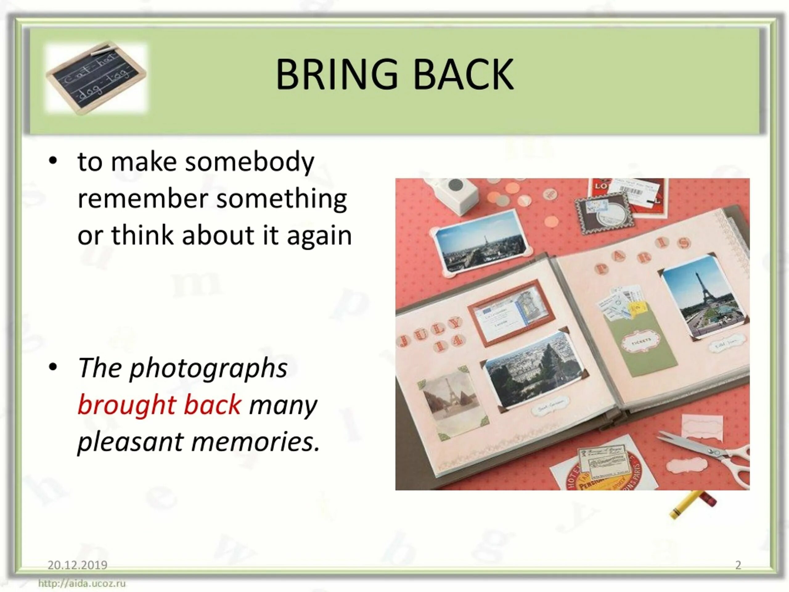 To bring someone up. Bring back. bring back memories. to bring back. bring back memories перевод.