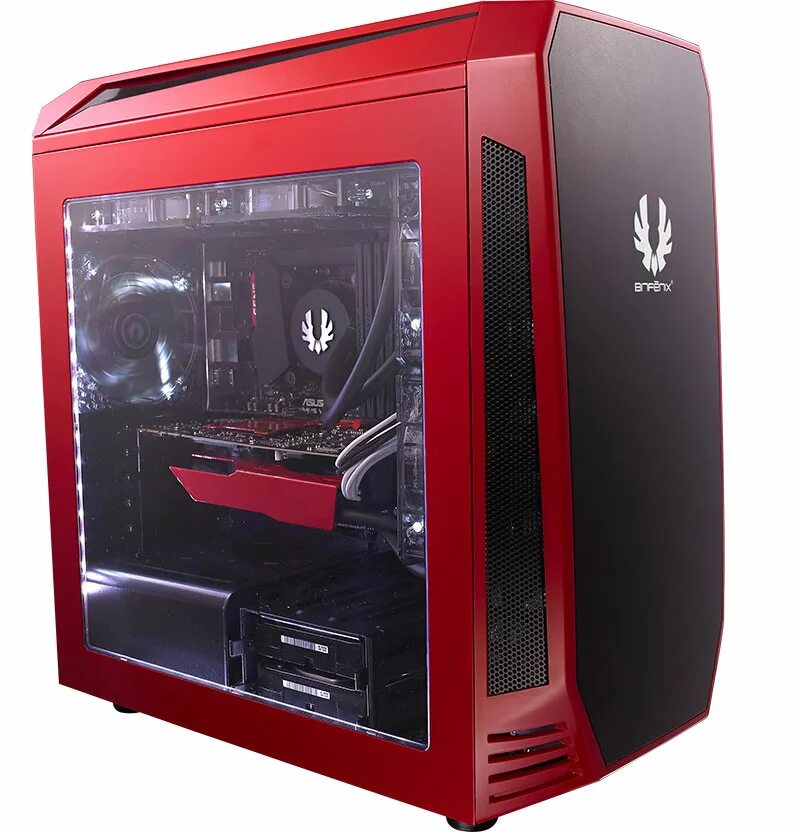 Корпус Aegis PC. Игровой компьютер Интел кор красный. Корпус INWIN красный. Корпус ПК BITFENIX. Красный корпус купить