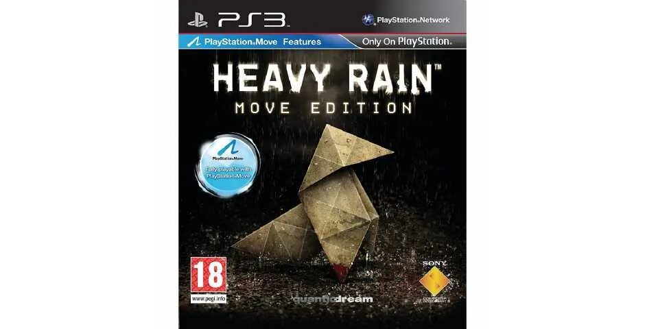 Heavy rain купить. Heavy Rain (Essentials) [ps3]. Heavy Rain: move Edition (ps3). Heavy Rain коллекционное издание ps3. Heavy Rain ps3 обложка.