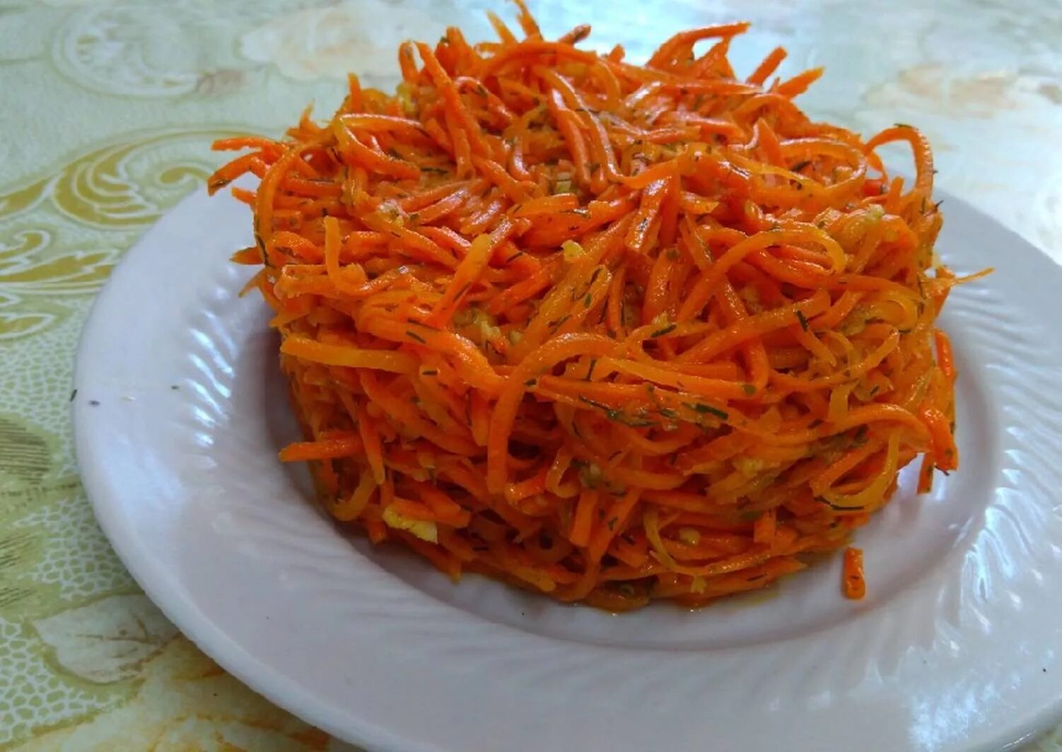 Рецепт приготовления морковки по корейски