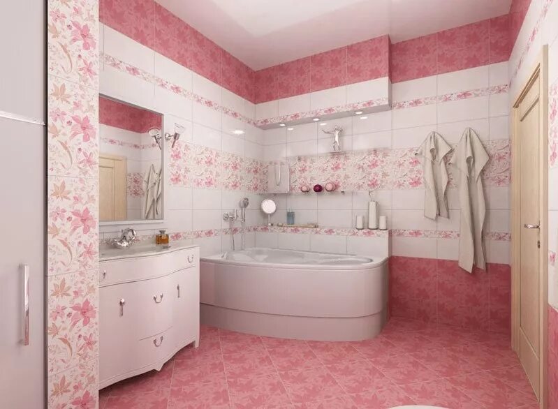 20 Pretty Ways To Bring A Pink Colors Into Your Bathroom HomeMydesign Badkamerid