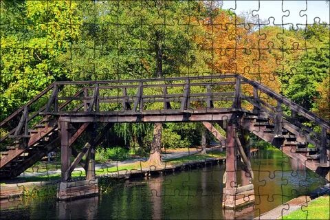 Wooden bridge