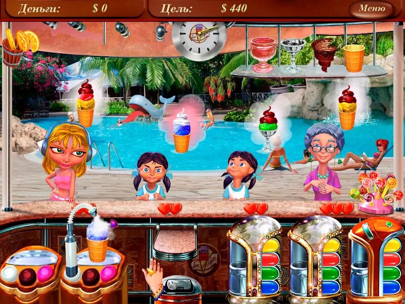 Ice Cream Mania игра. Старая игра Ice Cream Mania. Игра кафе мороженое. Мороженный переполох. Мороженщик на компьютере