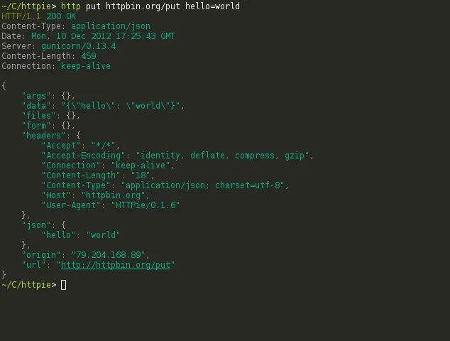 Application json charset