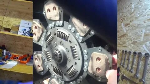 Установка сцепления мтз