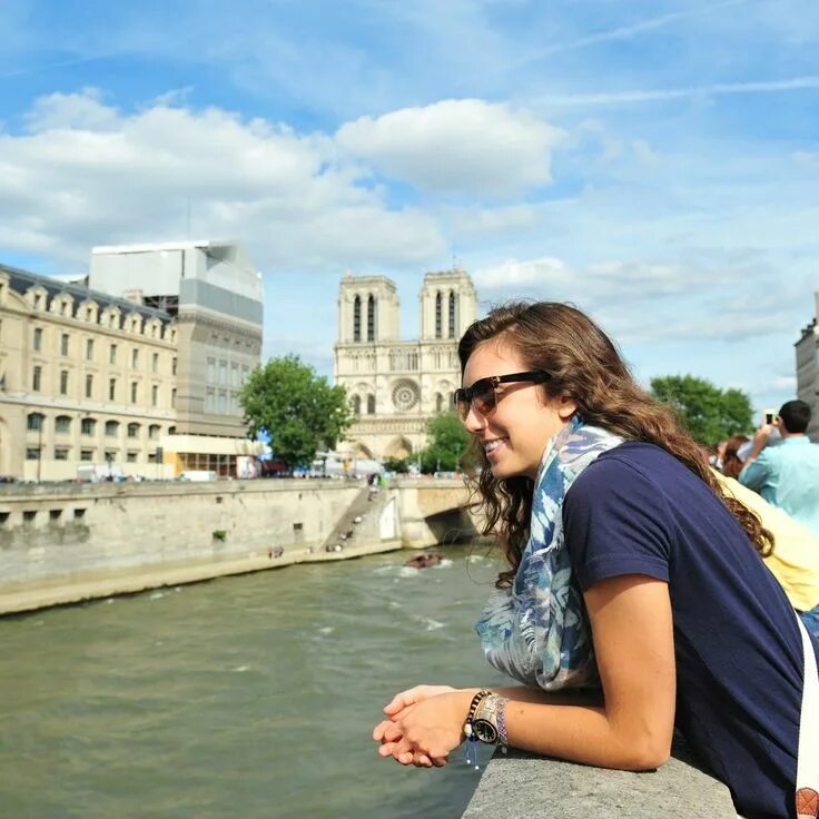 Learn another language. Maria abroad. language immersion.
