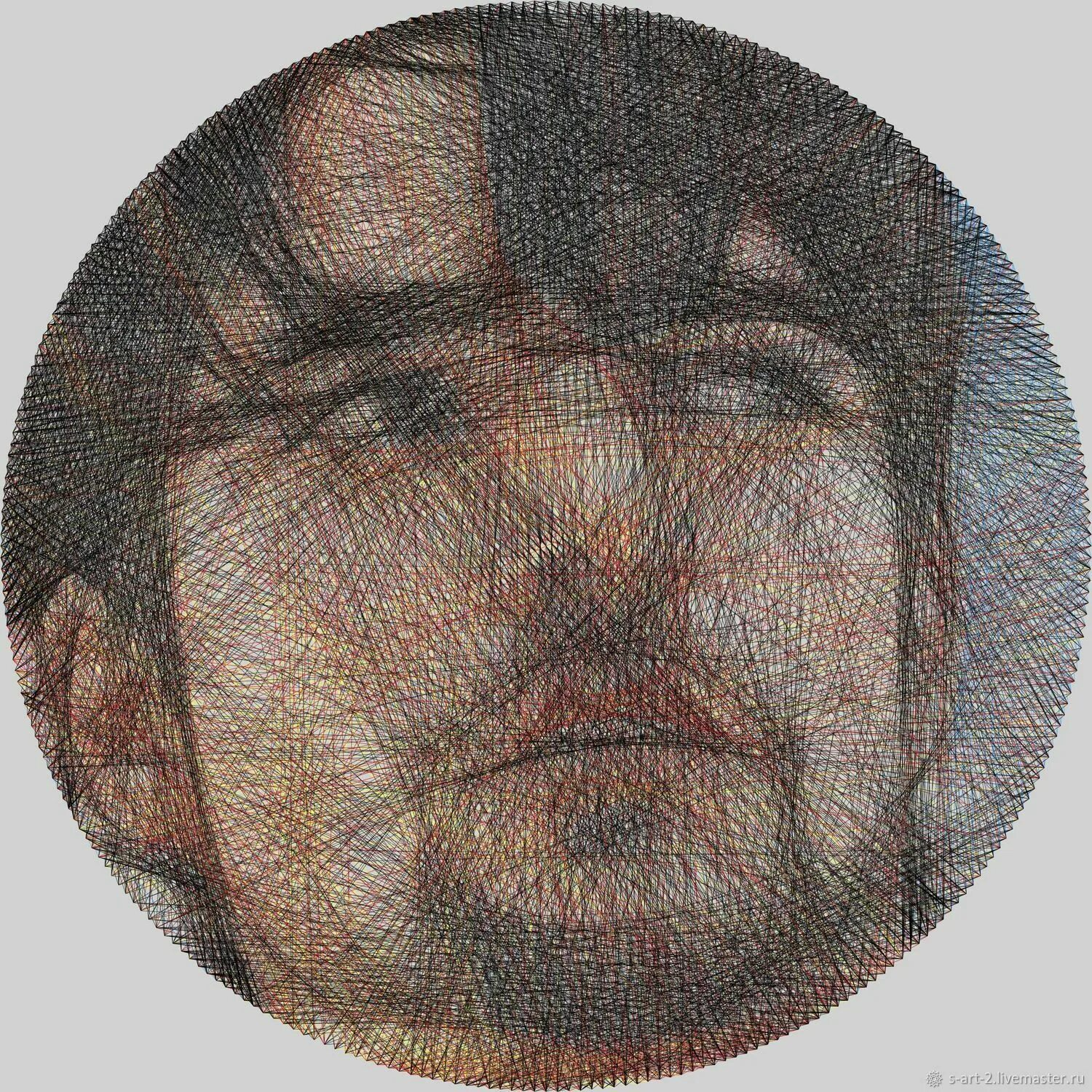 Рингстринг. Рингстринг картина нитями. картина нитками портрет. ринг стринг картина нитями.