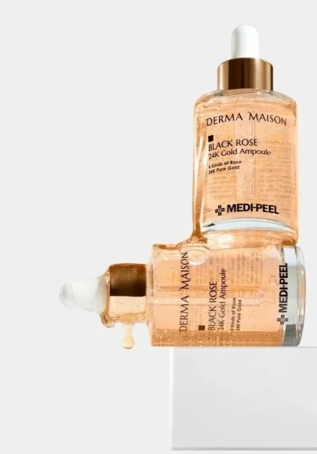 Medi-Peel Derma Maison Black Rose 24k Gold Ampoule (95ml). Ревитализирующая ампула с розой и золотом Medi-Peel Derma Maison Black Rose 24k Gold Ampoule. Маска Medi-Peel Derma Maison Black Rose. Medi-Peel Derma Maison easy Energizing Peel.