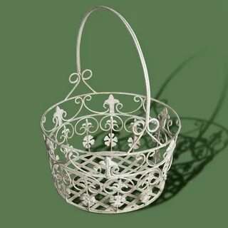 Металлические корзины для цветов