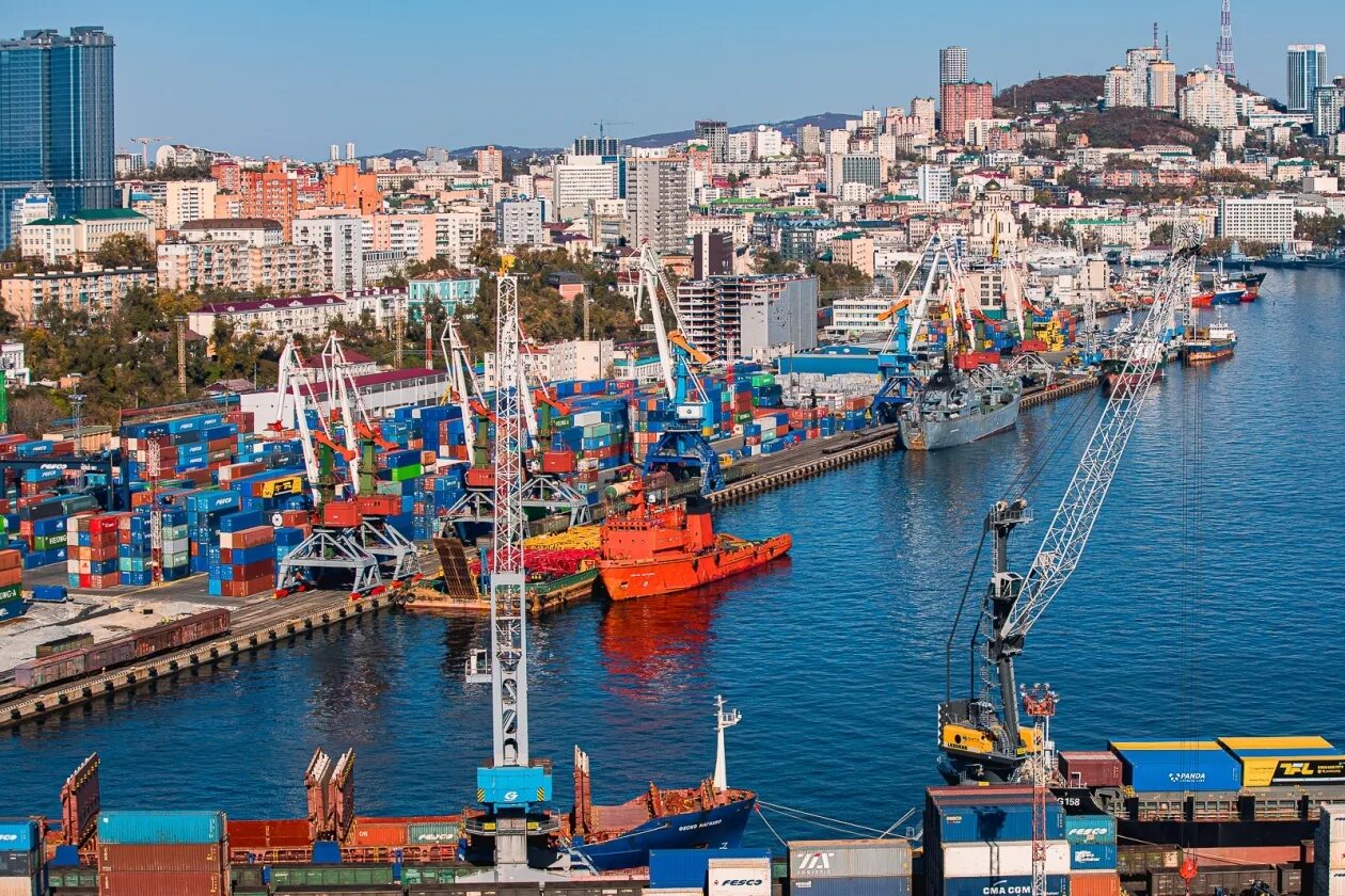 Vladivostok port. Морской порт Владивосток. Владивостокский торговый порт. ВМТП Владивосток. Порт Владивосток 2024.