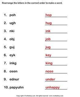 Unscramble and type the word перевод