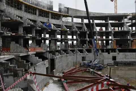 Строительство новых ледовых арен