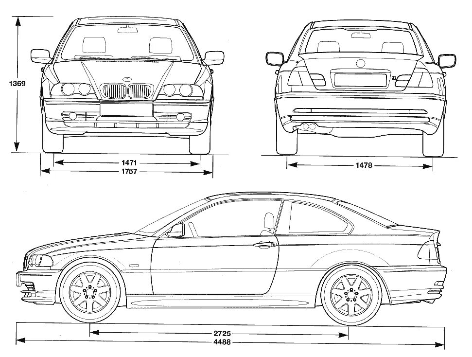 Схема бмв е46. BMW e39 габариты. Чертежи кузова BMW e36. Габариты BMW e46 седан. BMW e46 чертеж.