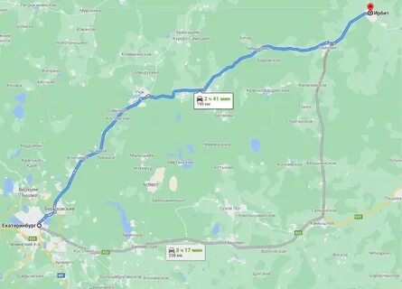 Расстояние до екатеринбурга по железной