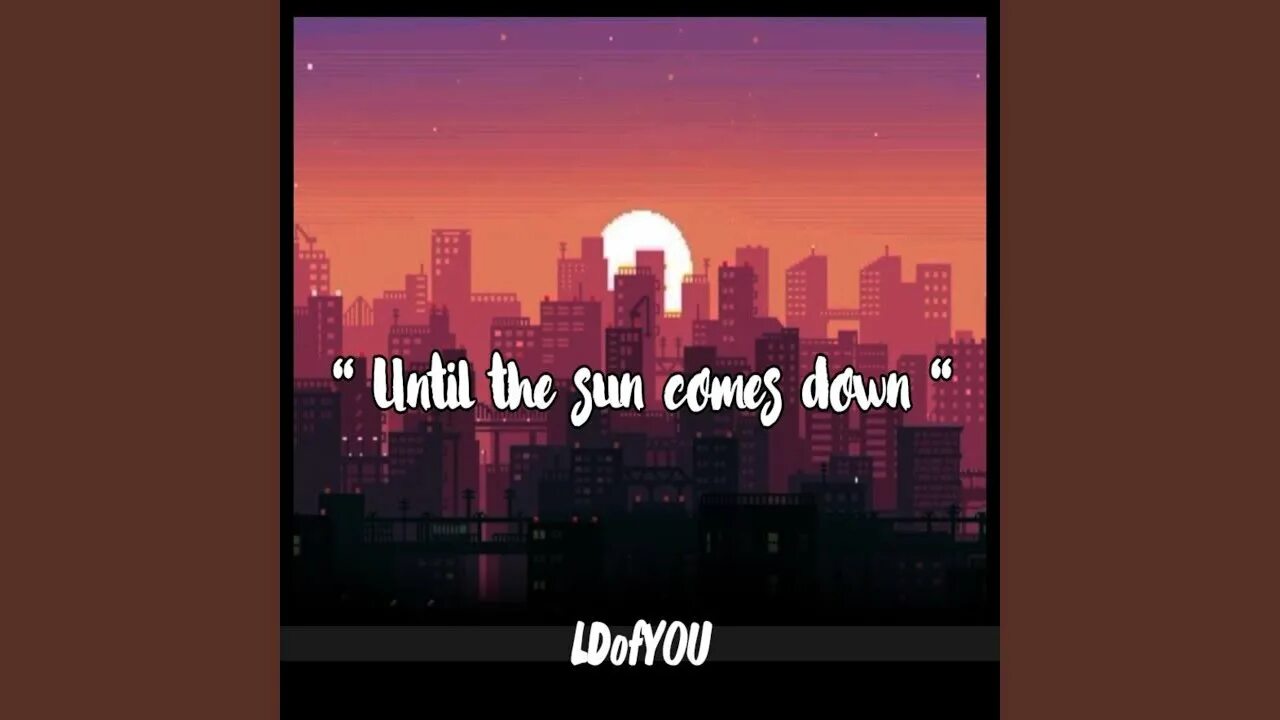 Love goes down. Sun goes down. Fabian Sun goes down. The Sun goes down the Stars come out. Rekall - Sun goes down.