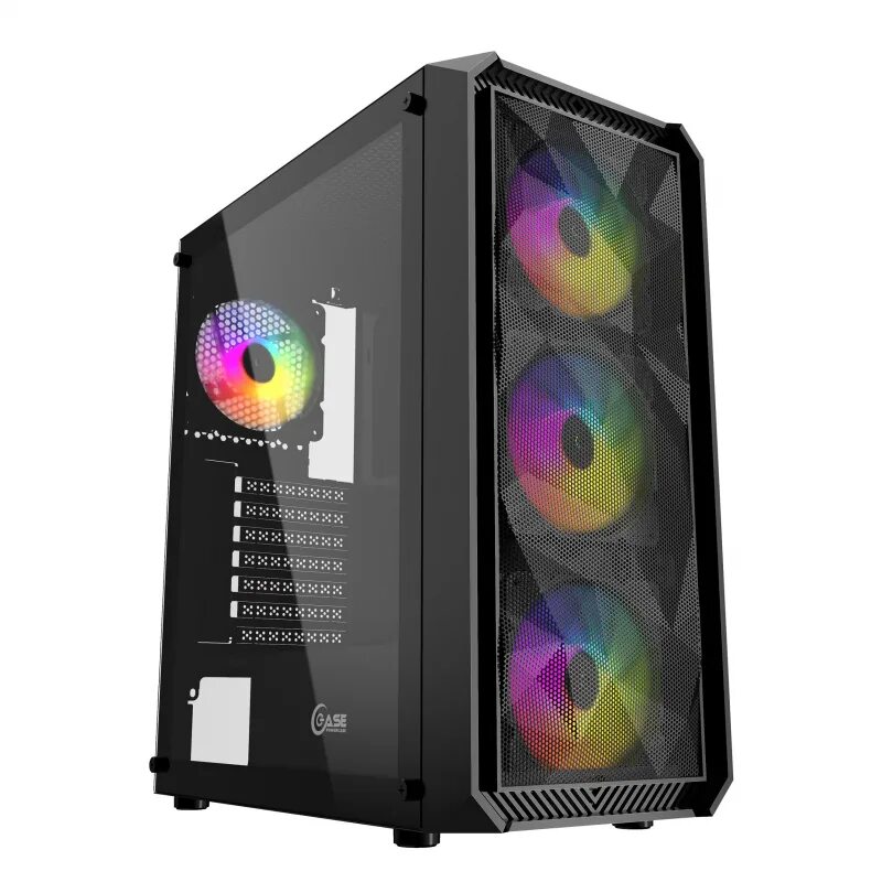 Powercase mistral edge cmieb l4. Корпус powercase mistral edge, tempered glass, 4x 120mm 5-color fan, чёрный, atx (cmieb-l4). корпус powercase mistral edge. mistral edge cmieb-l4.