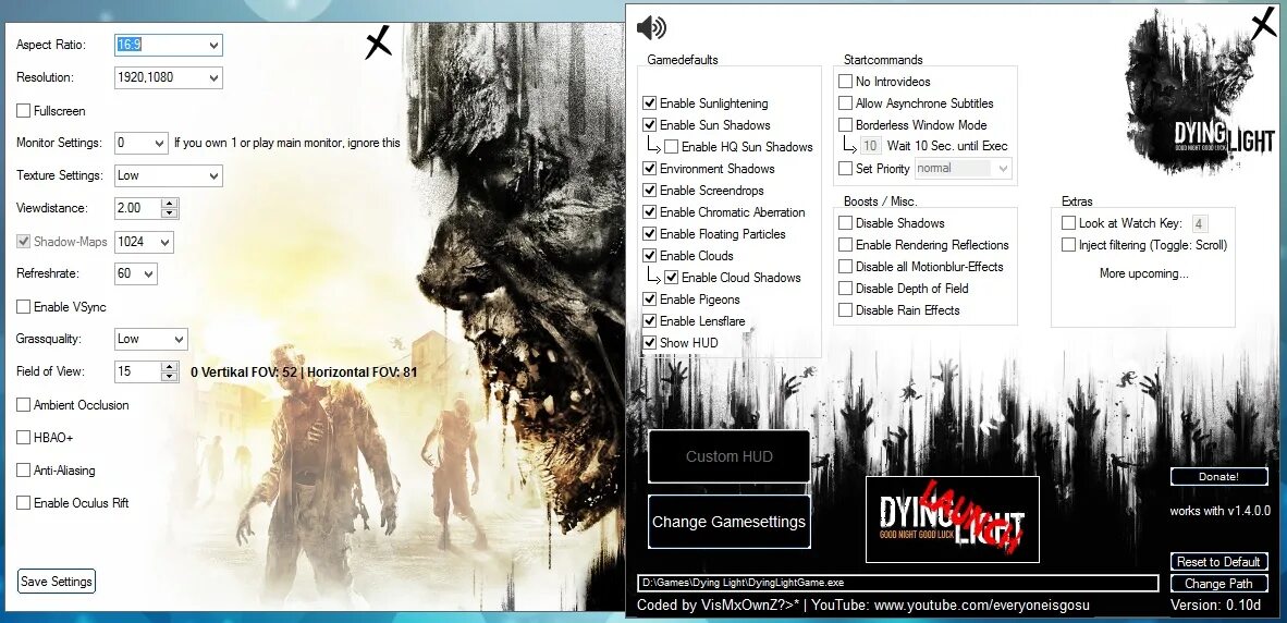 Как оптимизировать dying. Dying light параметры запуска. dying light manager настройка. dying light настройки.