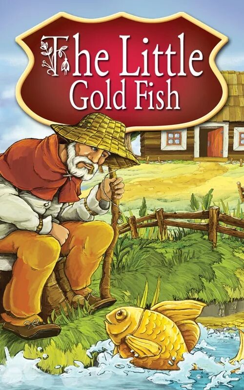 Little gold. Golden Fish Fairytale. Золото в сказках. Golden Fish Fairytale Dishpan. A little Golden Fish.