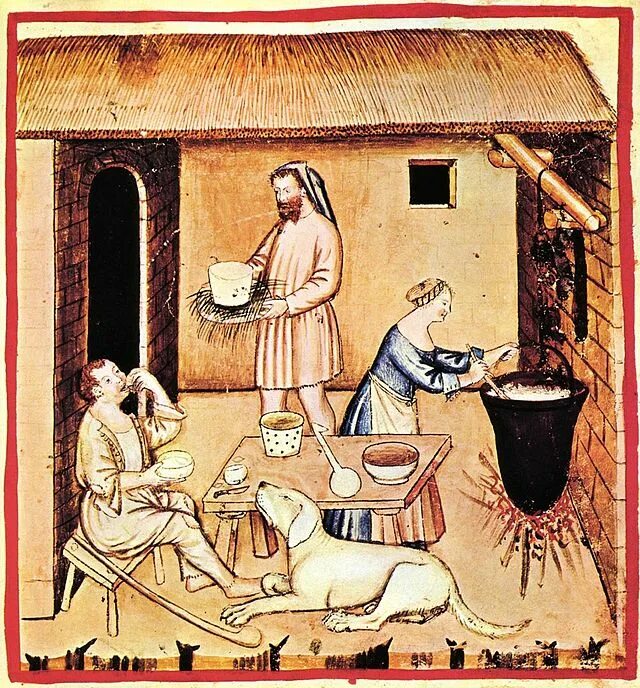 Проект жизнь в средневековье File:MasterofJamesIVThreshing& Wikipedia