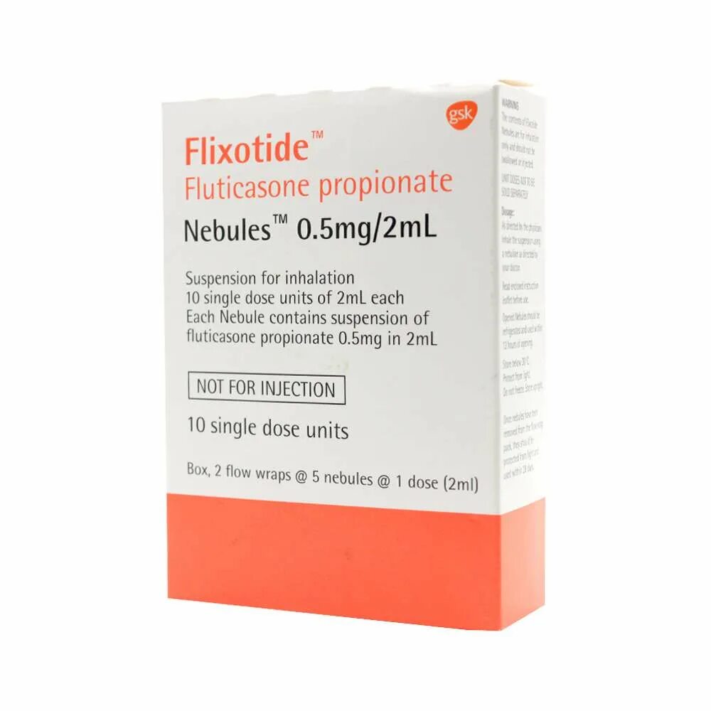 Flixotide 125 MCG. Флутиказон пропионат 0,005. Flixotide nebules 0.5 MG/2 ml. Фликсотид 125 мг.