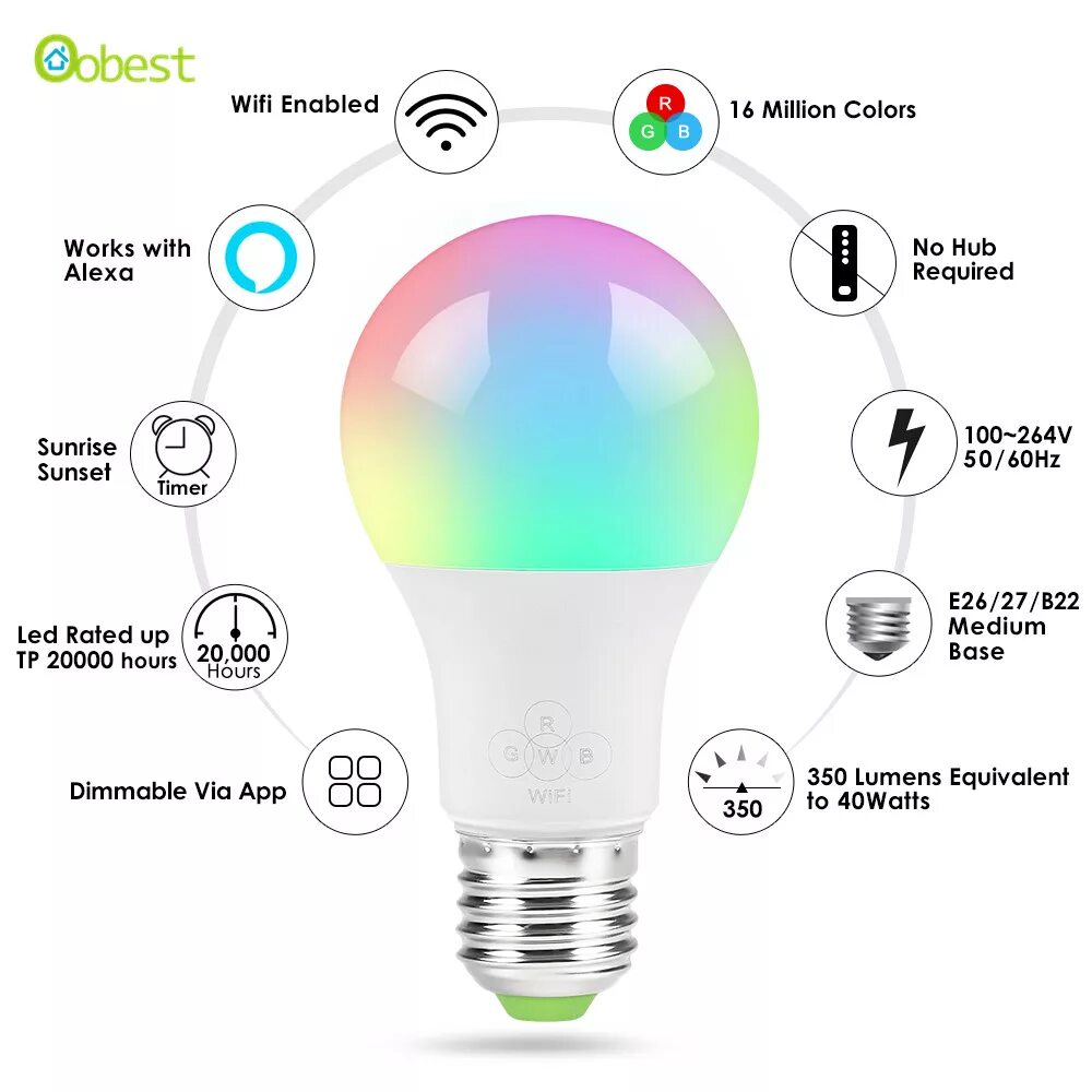Как пользоваться умной лампочкой. Умная лампочка rgb wifi. лампа светодиодная rgb 40вт. умная rgb led лампа kojima. светильник для умной лампочки.