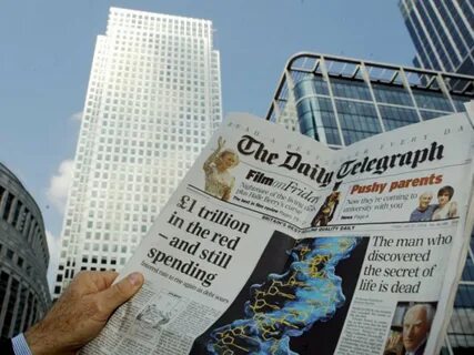 He to read newspapers now