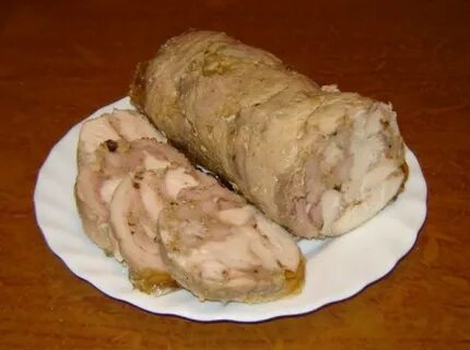 Рецепт рулета из целой курицы в духовке