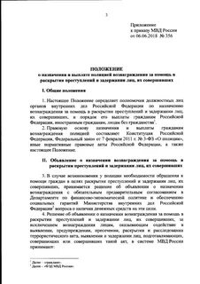Приказ о правонарушении