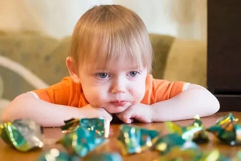 Я больше не буду есть конфеты