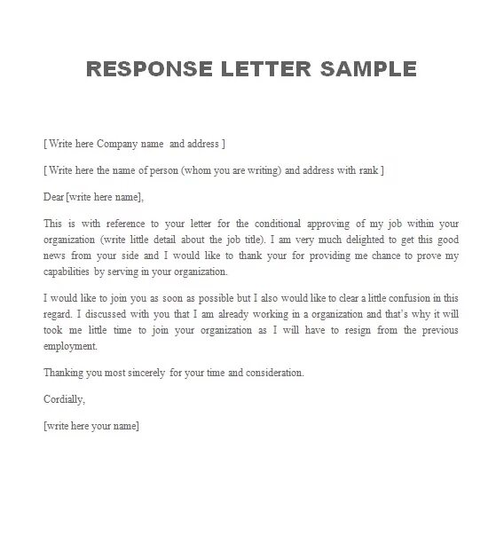Response write. Response letter sample. response letter example. how to write a letter of response. complaint letter sample.