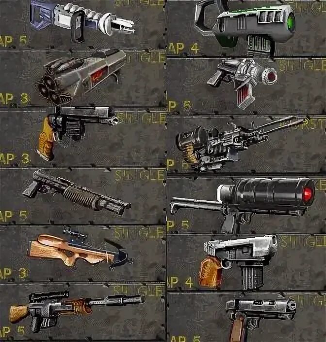 Fallout 2 weapons. Fallout 2 weapons