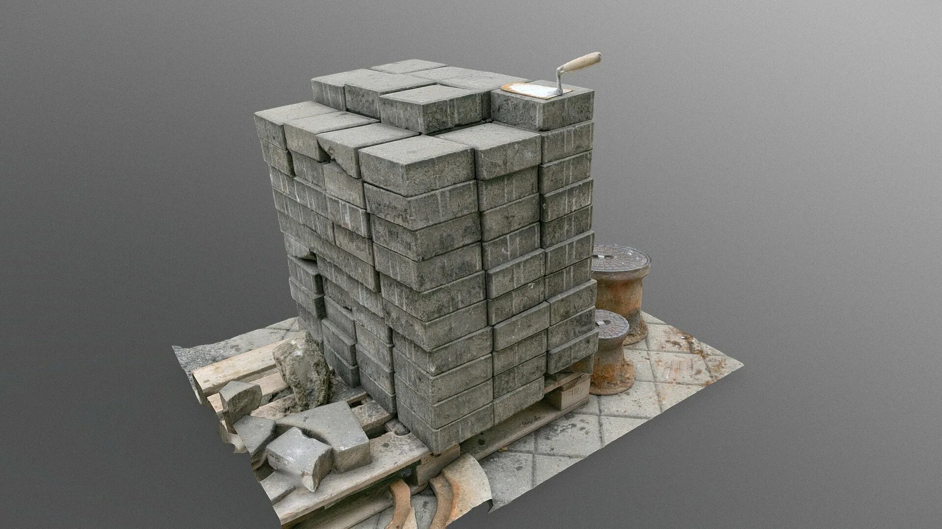 Concrete bricks. Pile of Bricks. ФС 19 мод Polish Concrete Brick. Stacked Bricks PBR. Hammer Hints concret.