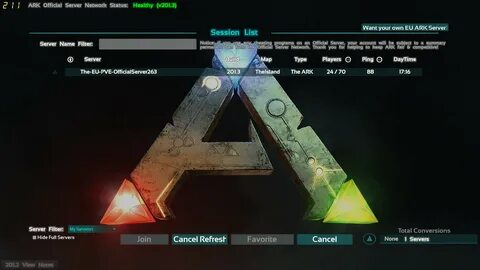Ark survival evolved сервера