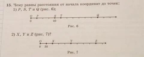 Расстояние от начала координат до точки