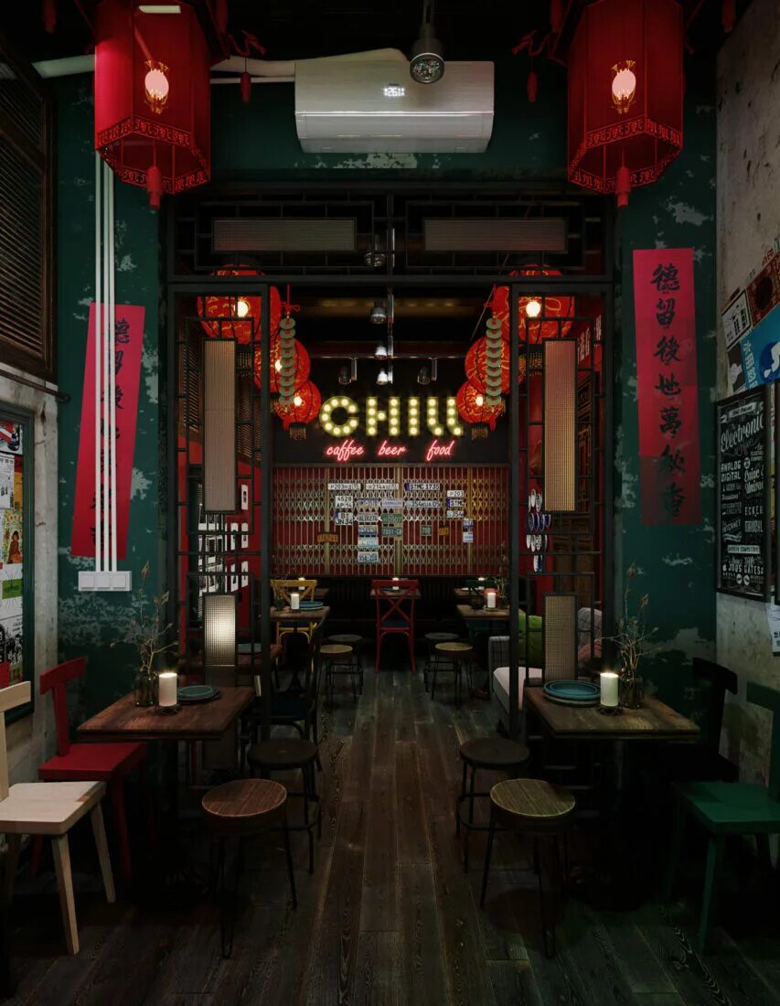China bar. Chinese bar. старый гонконг интерьер. china cafe. heaven bar chinese.