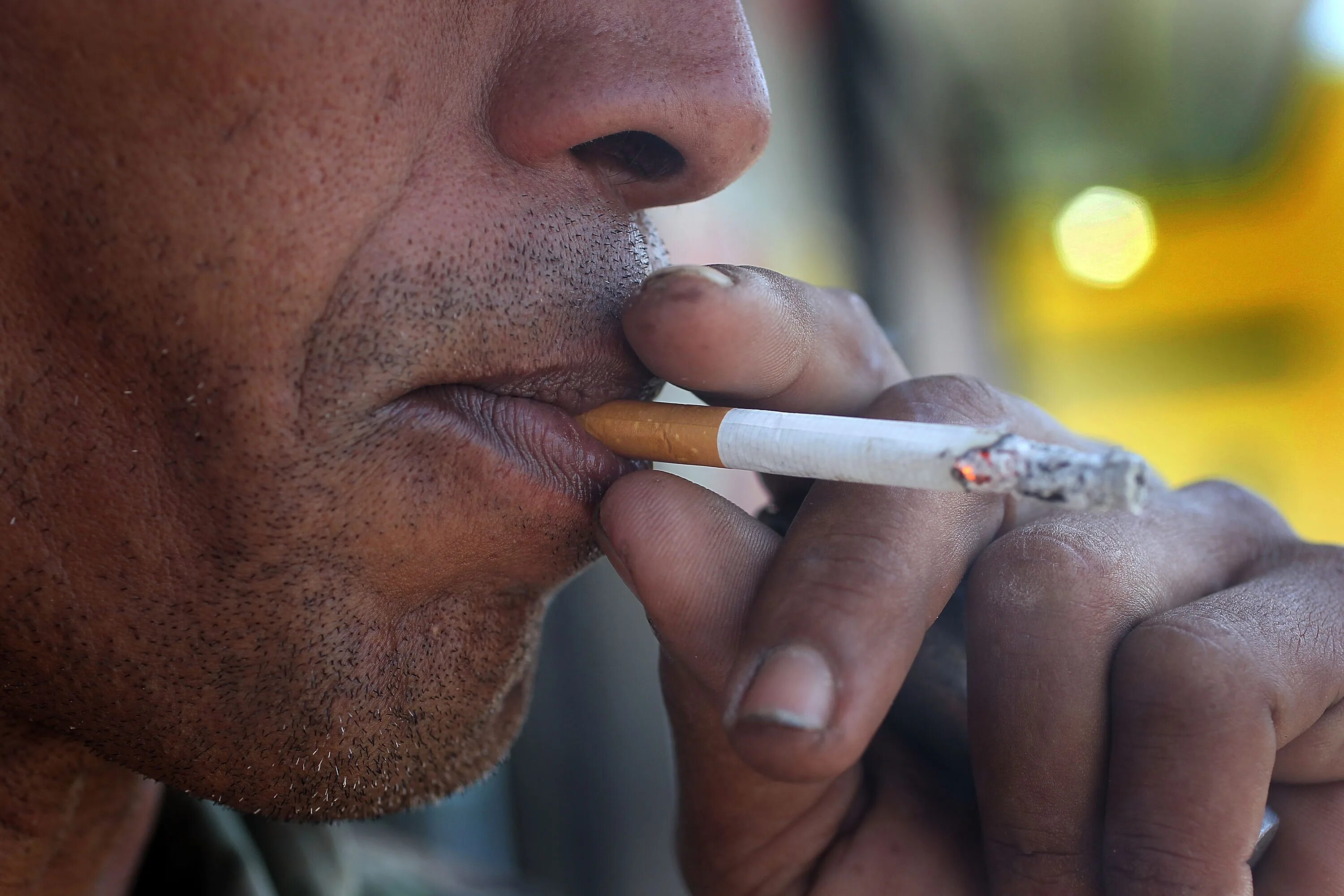 Take to smoking