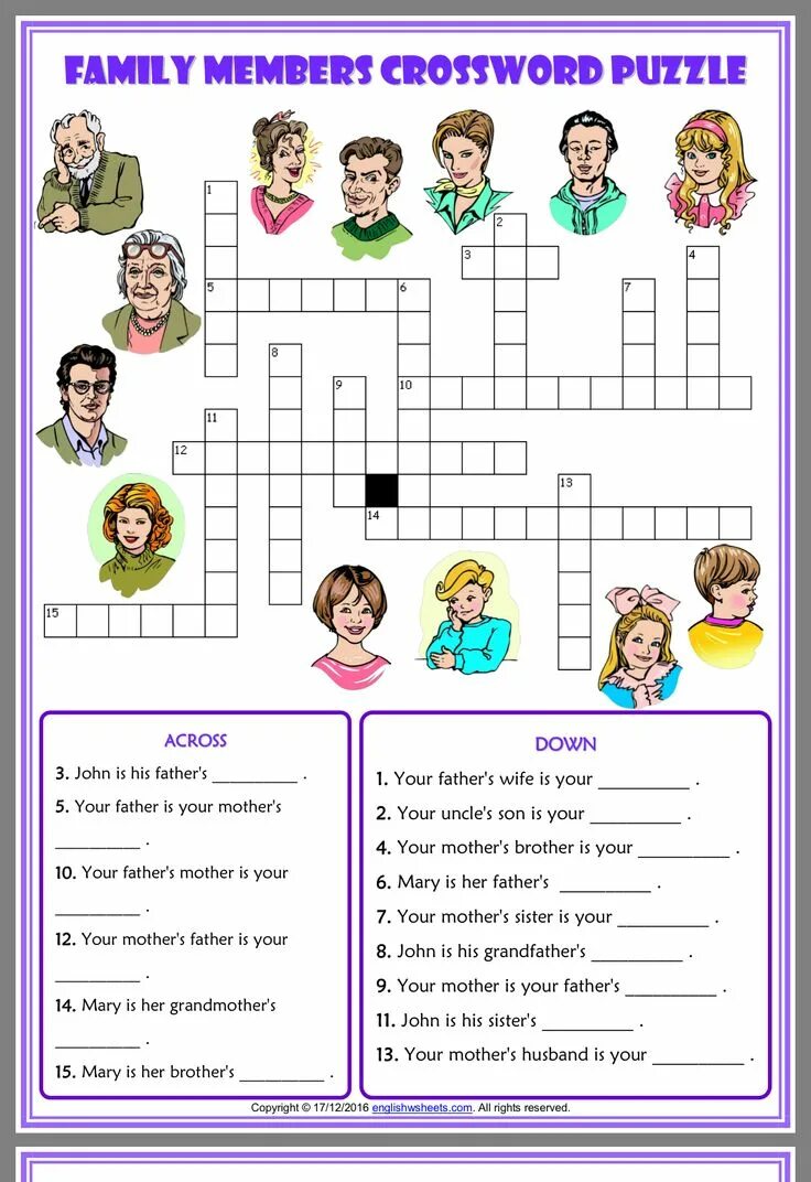 Игры на английском семья. Английский язык Family crossword. Задания про семью на английском. Задания на тему my Family. Семья на английском задания.