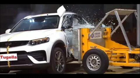 Geely atlas краш тест