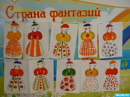Роспись в средней группе