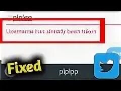 This username