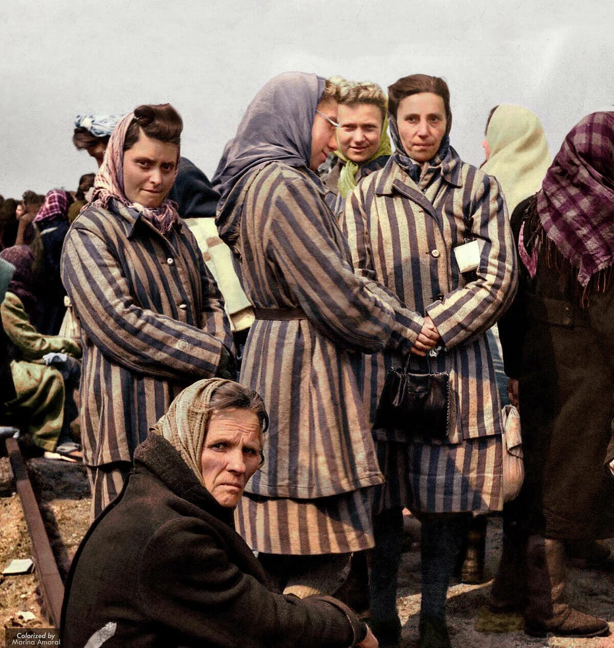 Пленный еврей. Равенсбрюк 1984. Освенцим одежда заключенных.