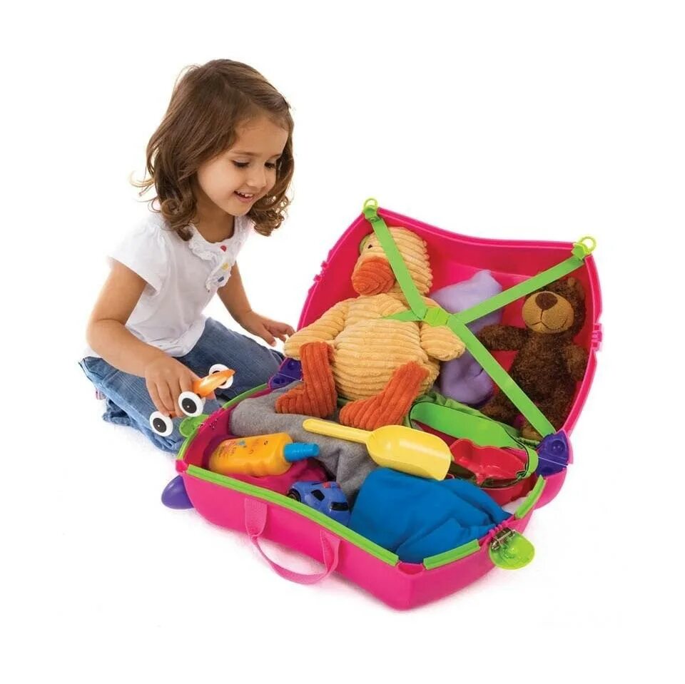 Игрушки 7 10 лет. Чемодан trunki trixie. 0061-gb01-p1 trunki. trixie pink trunki. игрушки для детей.