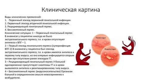 Причины возникновения герпеса на половых органах