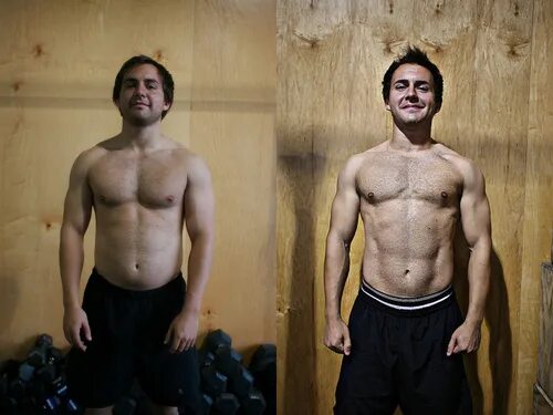 Трансформация тела. До и после тренировок. Результат тренировок. Годы тренировок.