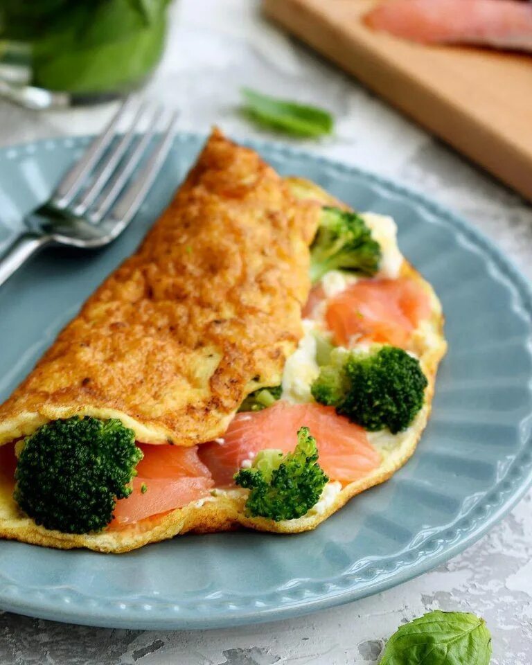 омлет с овсянкой